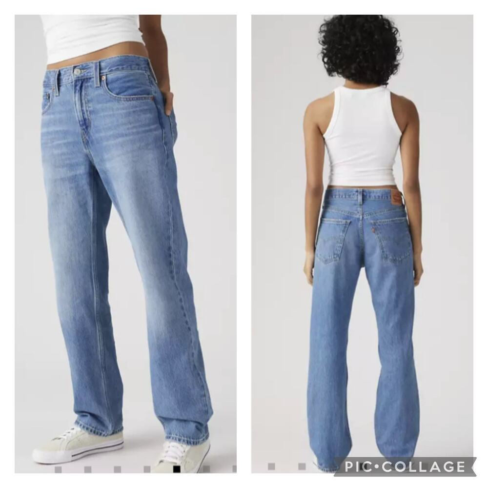 Levis Low Pro Straight Jeans Size 32